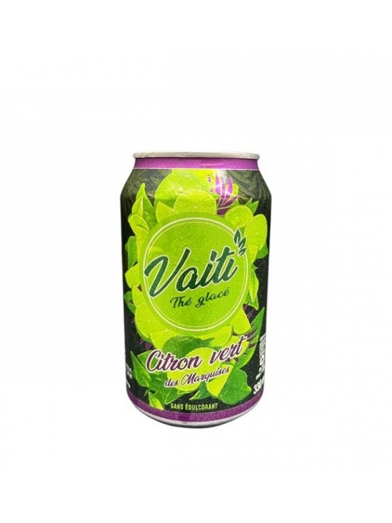 Thé glacé Vaiti Citron vert 33 cl